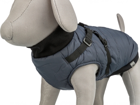Hundegeschirr-Mantel Pontis für kleine Hunde blau