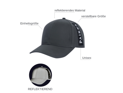 Paikka Visibility reflektierendes Cap dark
