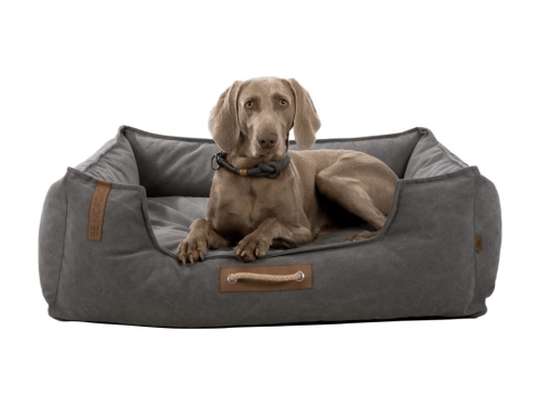 B-Ware BE NORDIC Hundebett Föhr dunkelgrau 80 x 60 cm