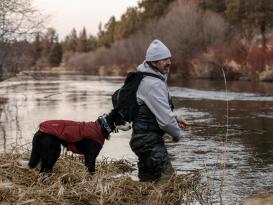 Ruffwear Quinzee™ Winter Hundejacke Fired Brick 6