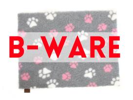 B-Ware Original Vetbed Isobed SL grau mit rosa Pfoten 6