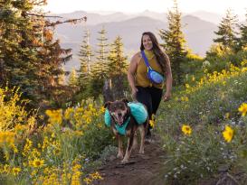 Ruffwear Front Range™ Hunderucksack 2.0 Basalt Gray XS 6