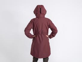 Pinewood Damen Regenparka earth plum 6