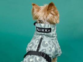 Paikka Visibility reflektierende Hunde-Winterjacke grün leo 6