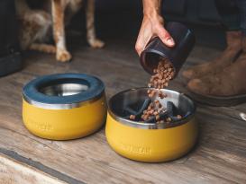 Ruffwear Basecamp Edelstahlnapf Cattail Tan 6