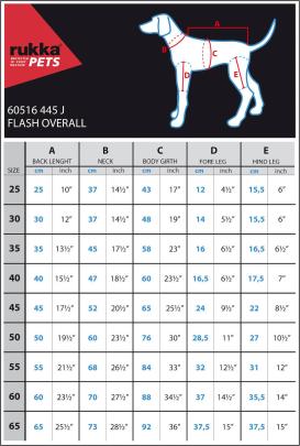 B-Ware Rukka Pets Flash Overall Gr. 65 6