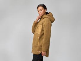 Fjällräven Vardag Pile Fleece Damen Langjacke 6
