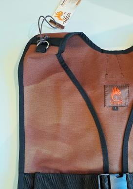 B-Ware Firedog Dummyweste Hunter canvas braun 6