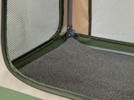 Faltbare Hundebox Comfy olivgrün/beige 6