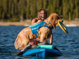 Ruffwear Float Coat™ Schwimmweste für Hunde Blue Dusk 6