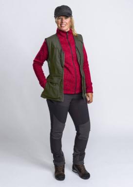 Pinewood® Dog Sports 2.0 Damen Weste moosgrün -S- 6