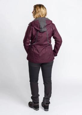 Pinewood® Dog Sports 2.0 Damen Jacke plum/anthrazit -M- 6