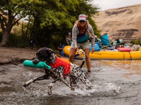 Ruffwear Float Coat™ Schwimmweste für Hunde Red Sumac