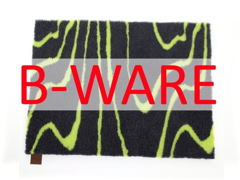 B-Ware Original Vetbed Isobed SL Wave anthrazit/lime 75 x 50 cm