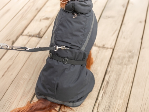 BE NORDIC Hundewintermantel Hamburg schwarz