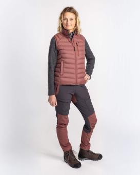 Pinewood Abisko Insulation Damen Weste marron rose XL 7