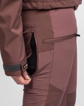 Pinewood® Abisko/Brenton Hundesport Damenhose marron rose 7