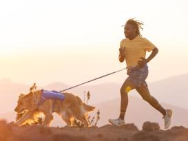 Ruffwear Trail Runner™ Laufgürtel Jogginggurt Blue Pool L/XL (89 - 127 cm) 7