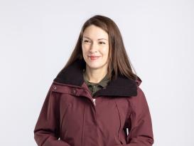 Pinewood Damen Regenparka earth plum 7