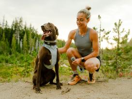 Ruffwear Front Range Flex Hundeleine Polar Blue 7