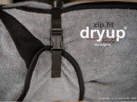 Dryup Body zip.fit Hundebademantel anthrazit XXL / 74 cm 7