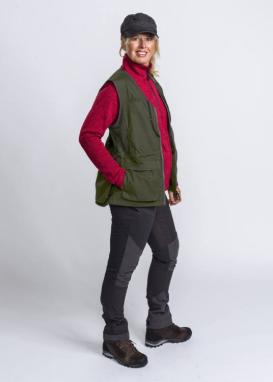 Pinewood® Dog Sports 2.0 Damen Weste moosgrün -S- 7