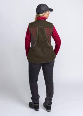 Pinewood® Dog Sports 2.0 Damen Weste wildlederbraun/olive -S- 7