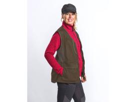 Pinewood® Dog Sports 2.0 Damen Weste wildlederbraun/olive -S- 8