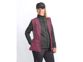 Pinewood® Dog Sports 2.0 Damen Weste pflaume/anthrazit -S- 8
