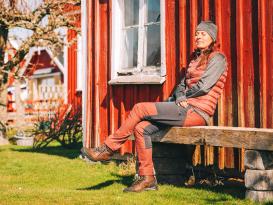 Pinewood Abisko Insulation Damen Weste marron rose XL 9