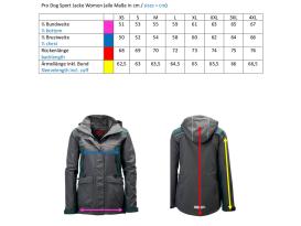 Owney Pro Dog Sport Damenjacke grau M 9
