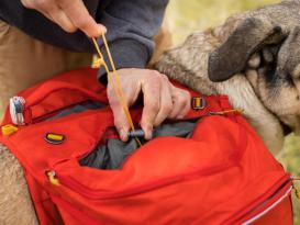 Ruffwear Palisades Pack Hunderucksack Red Sumac L/XL 9