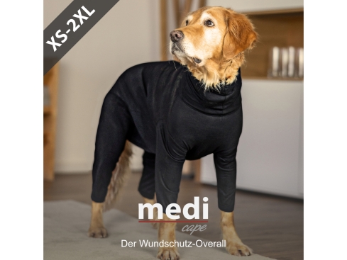 Medi Cape Wundschutz- Overall schwarz