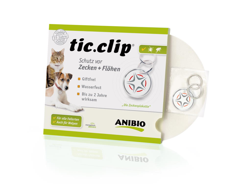 Anibio Tic-Clip Anhänger für Hunde 