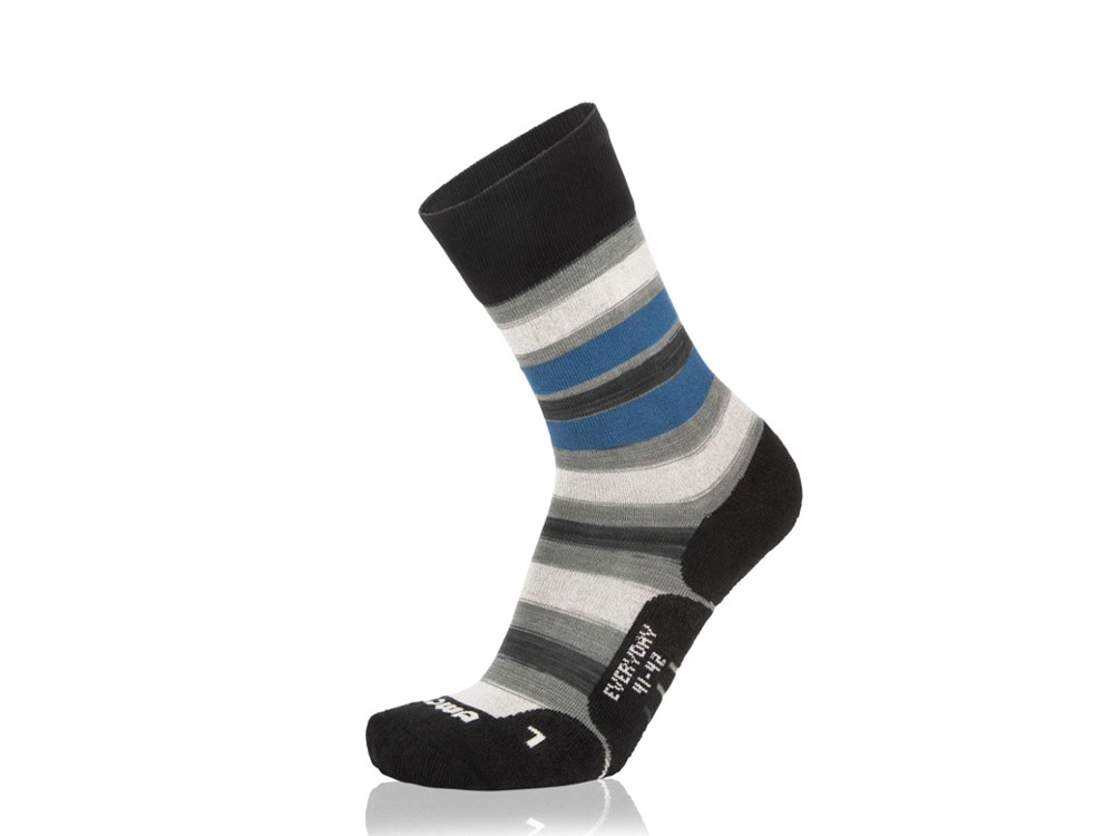 Lowa Everyday Socken grau/blau 