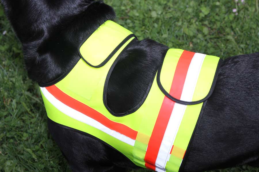 Hunter Reflektierende Sicherheitsweste Warnweste für Hunde
